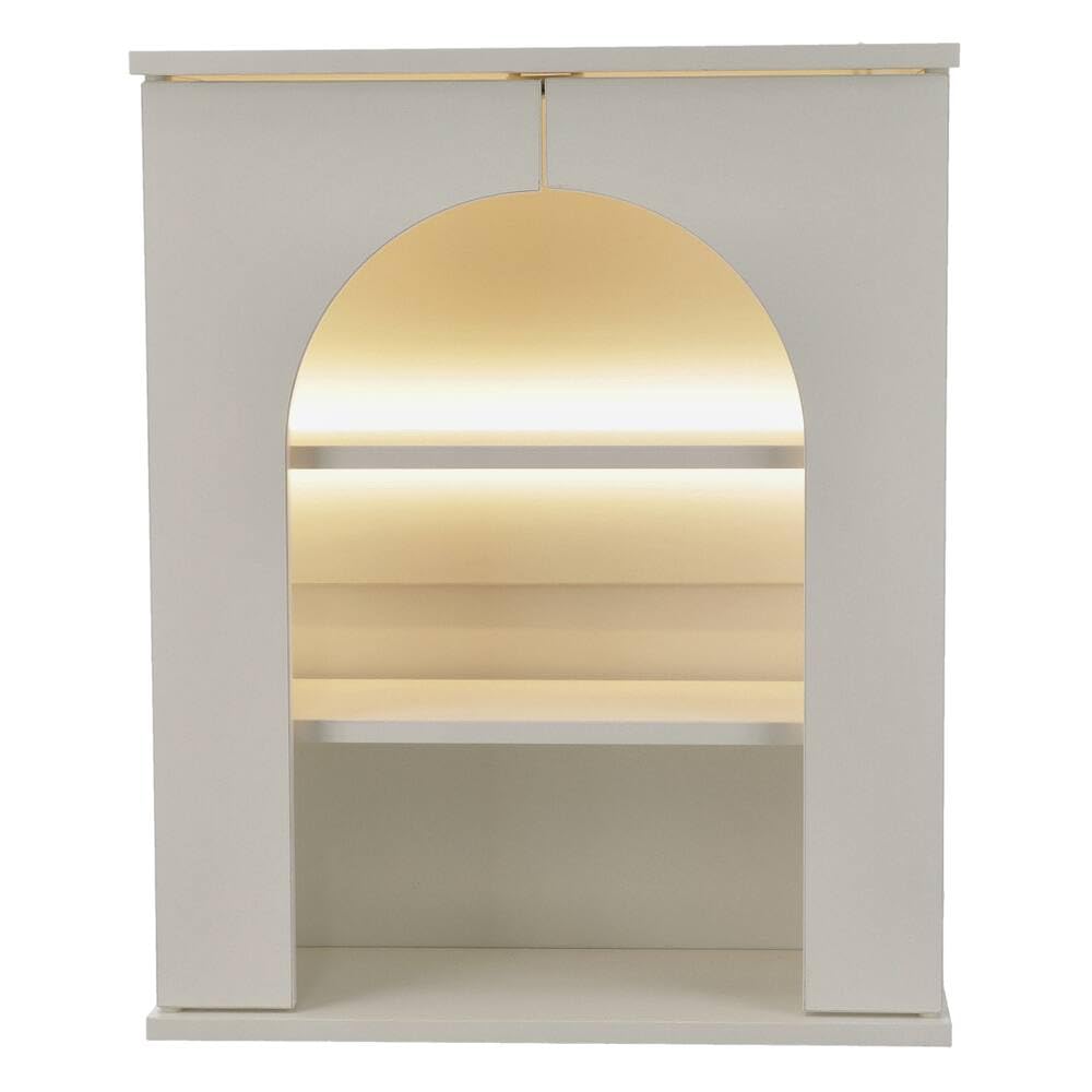 니토리 데코홈 벽난로형 디스플레이 선반 DH990A LED 조명 이미지 5
