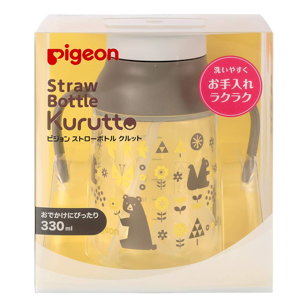 피죤 쿠루토 동물 330ml 빨대컵 이미지 2