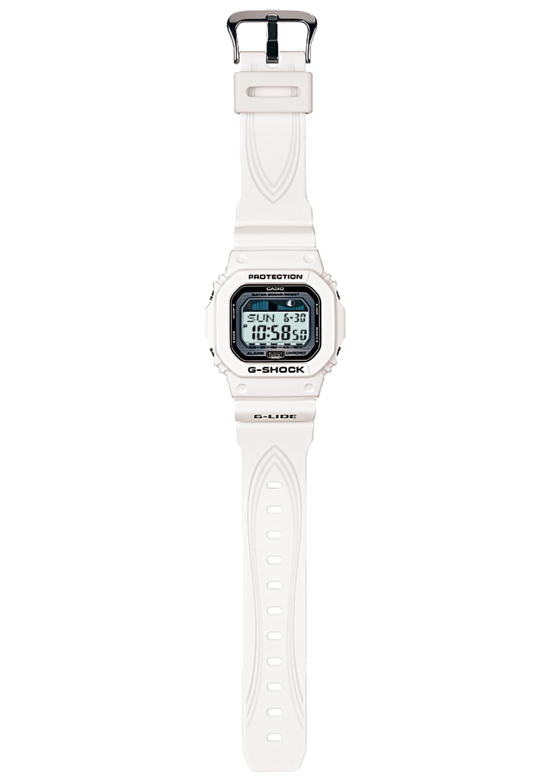 카시오 지샥 G-LIDE 화이트 GLX-5600-7JF 손목시계 이미지 4
