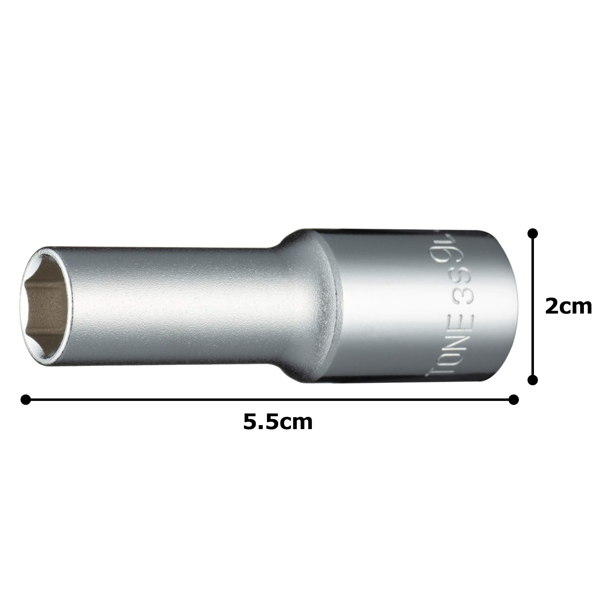 토네 HP3S-09L 6각 딥소켓 9.5mm 9mm 이미지 5