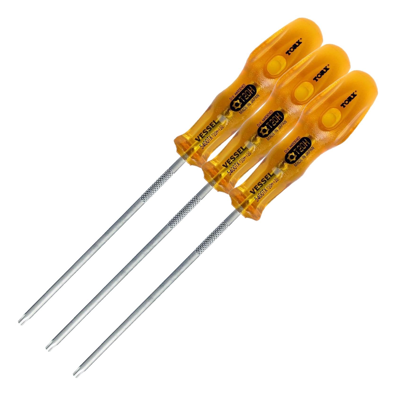 베셀 파워그립 5400TX T20H 120mm 별 드라이버 3개입