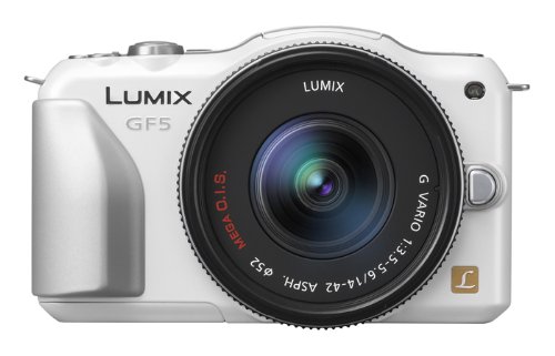 [중고] 파나소닉 루믹스 쉘화이트 DMC-GF5W-W 미러리스 카메라 더블렌즈킷 이미지 6