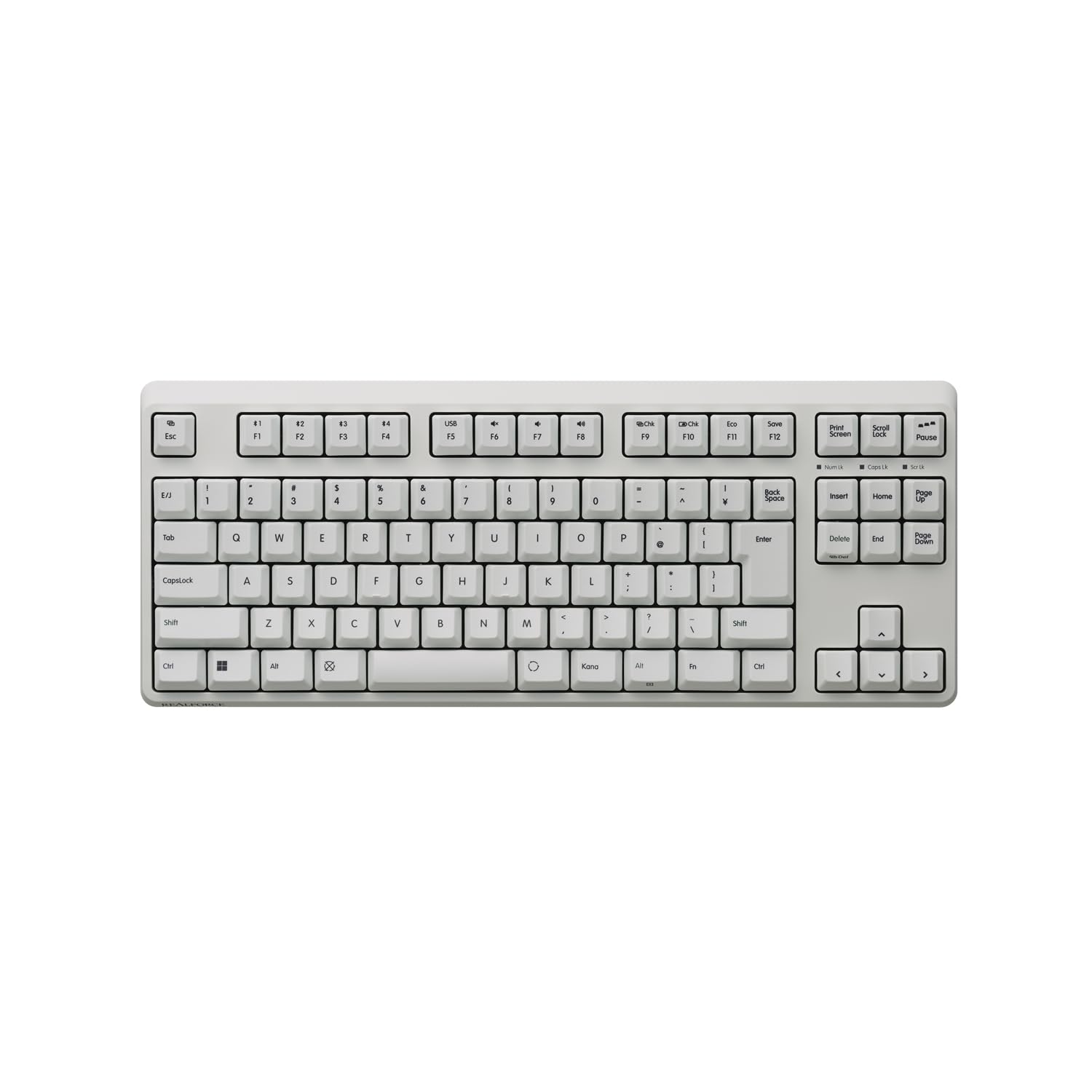 토프레 리얼포스 R4 하이브리드 화이트 R4HC21 45g 텐키리스 TKL 45g 화이트