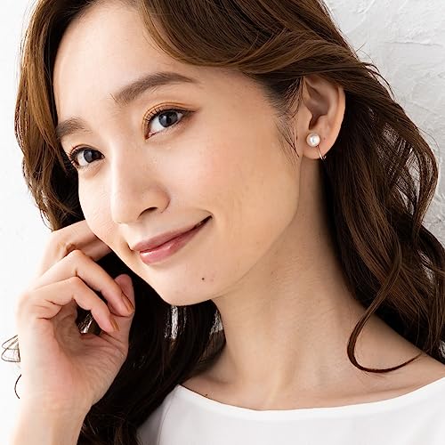 교세라 실버 귀걸이 아코야 진주 8.0mm 8.5mm 6월 탄생석 이미지 5