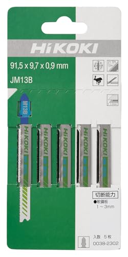 하이코키 JM13B 0038-2302 91.5mm 직쏘날 철재용 5개입 이미지 2