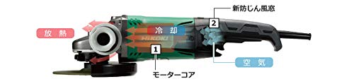 하이코키 G18SWA 180mm 전기 디스크 그라인더 이미지 2