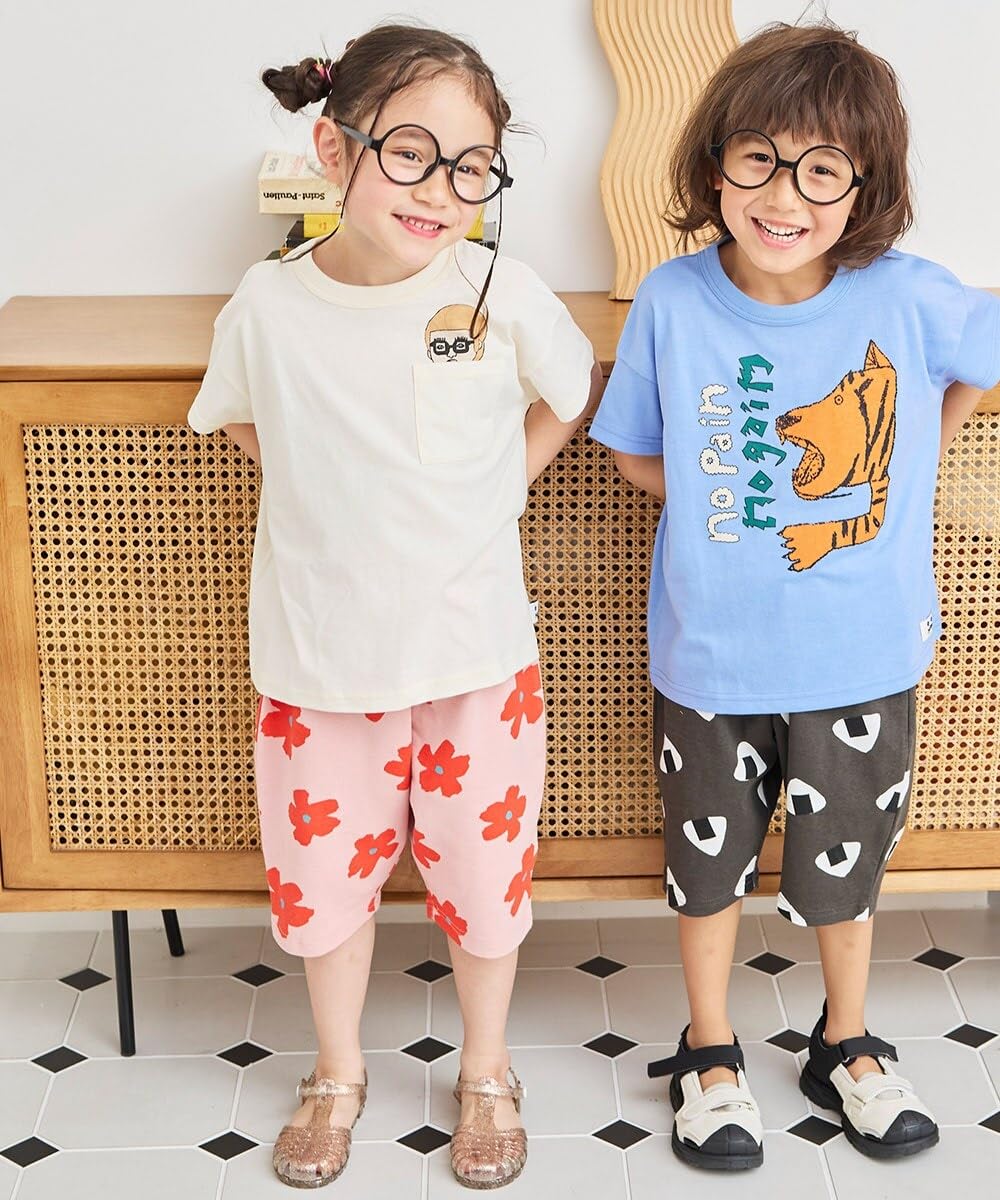 마키즈 포켓 삐죽 반팔 티셔츠 0010361143 Ｅ６０그린 M(110-120) 이미지 5