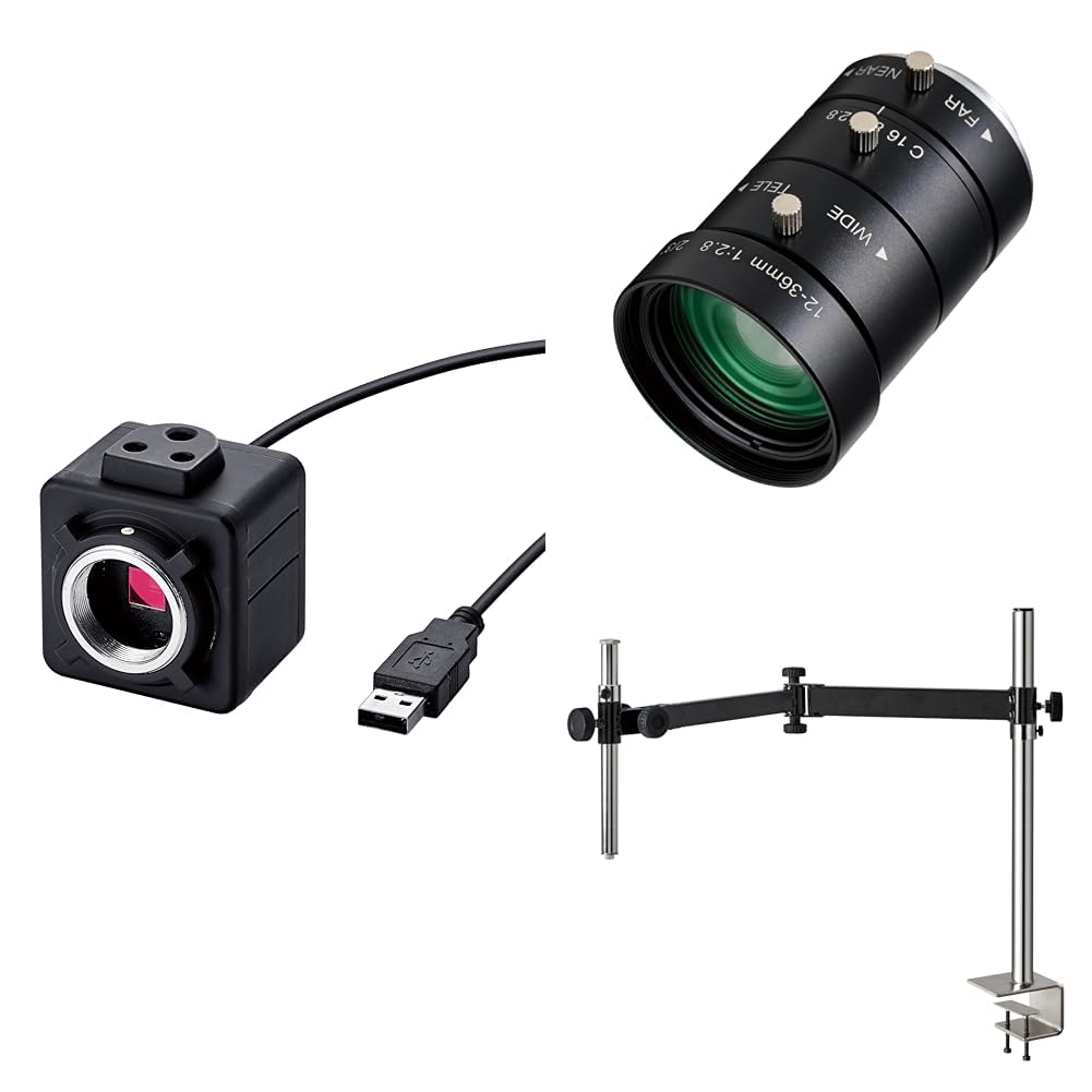 호잔 300만 USB USB 연결 300만 화소 초점거리 12-36mm 롱 암 클램프