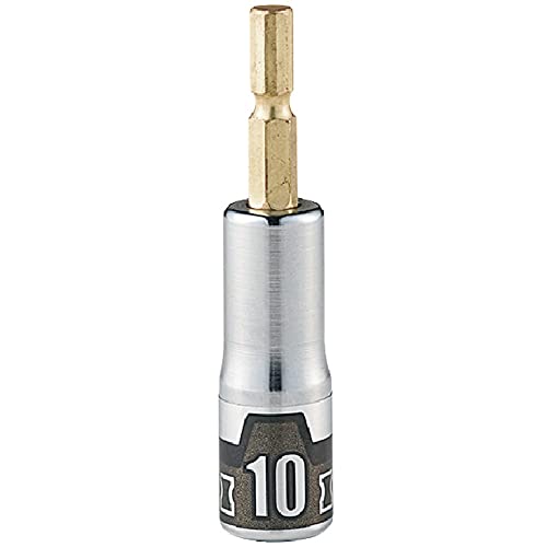 KTC 난공불락 10mm BZP63S-10 임팩트 쇼트 소켓비트 육각 이미지 1