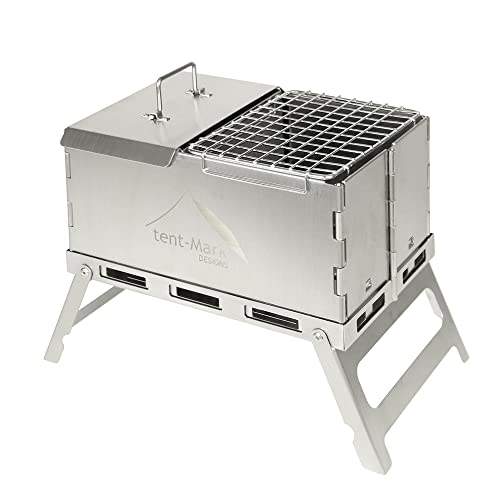 텐트마크 디자인 칸도코 스테인리스 화로대 차콜그릴
