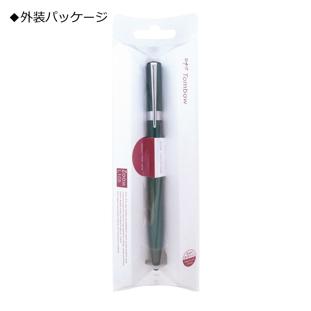 톰보 ZOOM 그린 FLB-111E 0.5mm 유성볼펜 바디색상 그린 단품 이미지 5