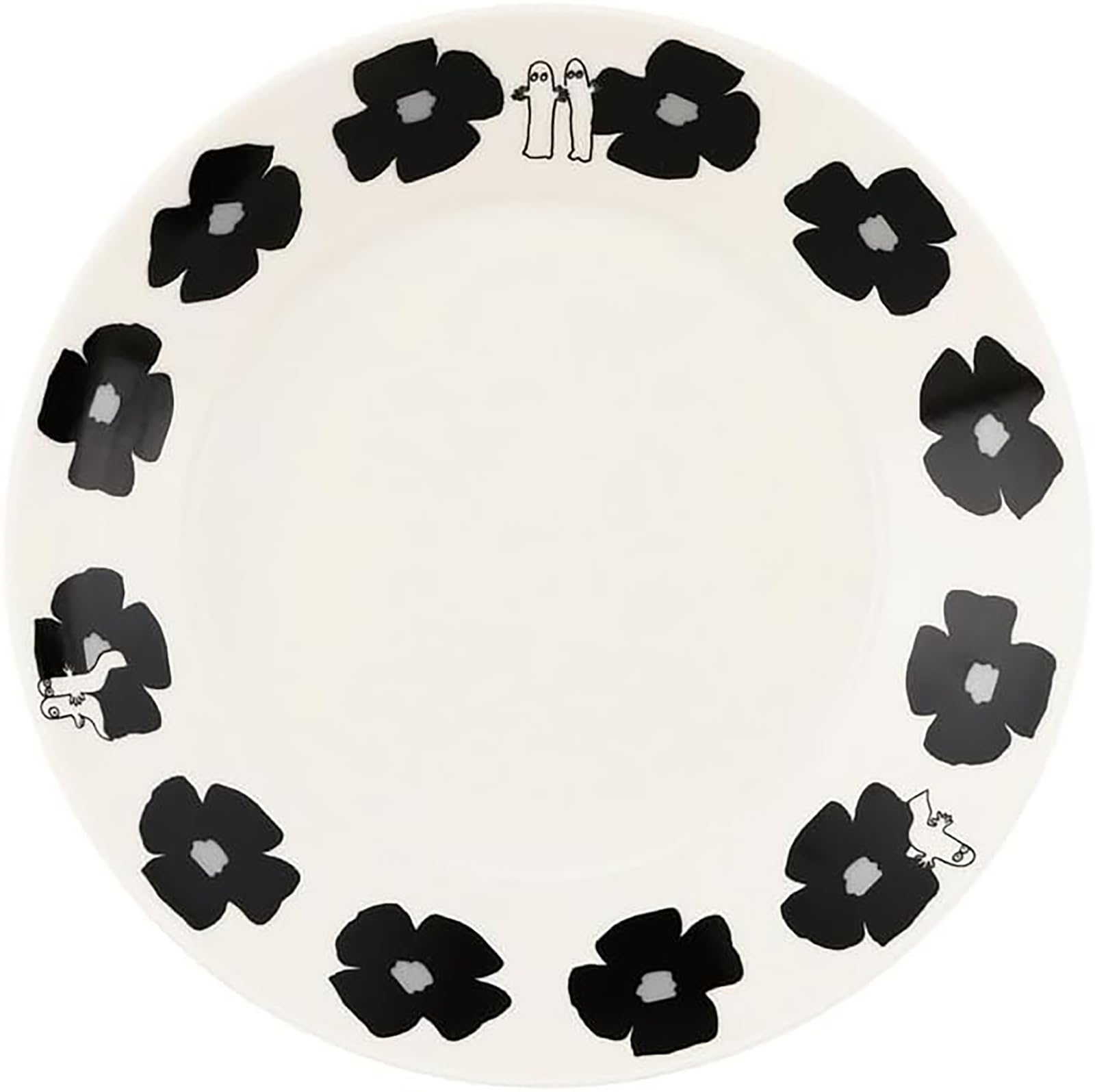 야마카 무민 쿠캇 니뇨로니뇨로 MM10004-355 22cm 접시 이미지 2
