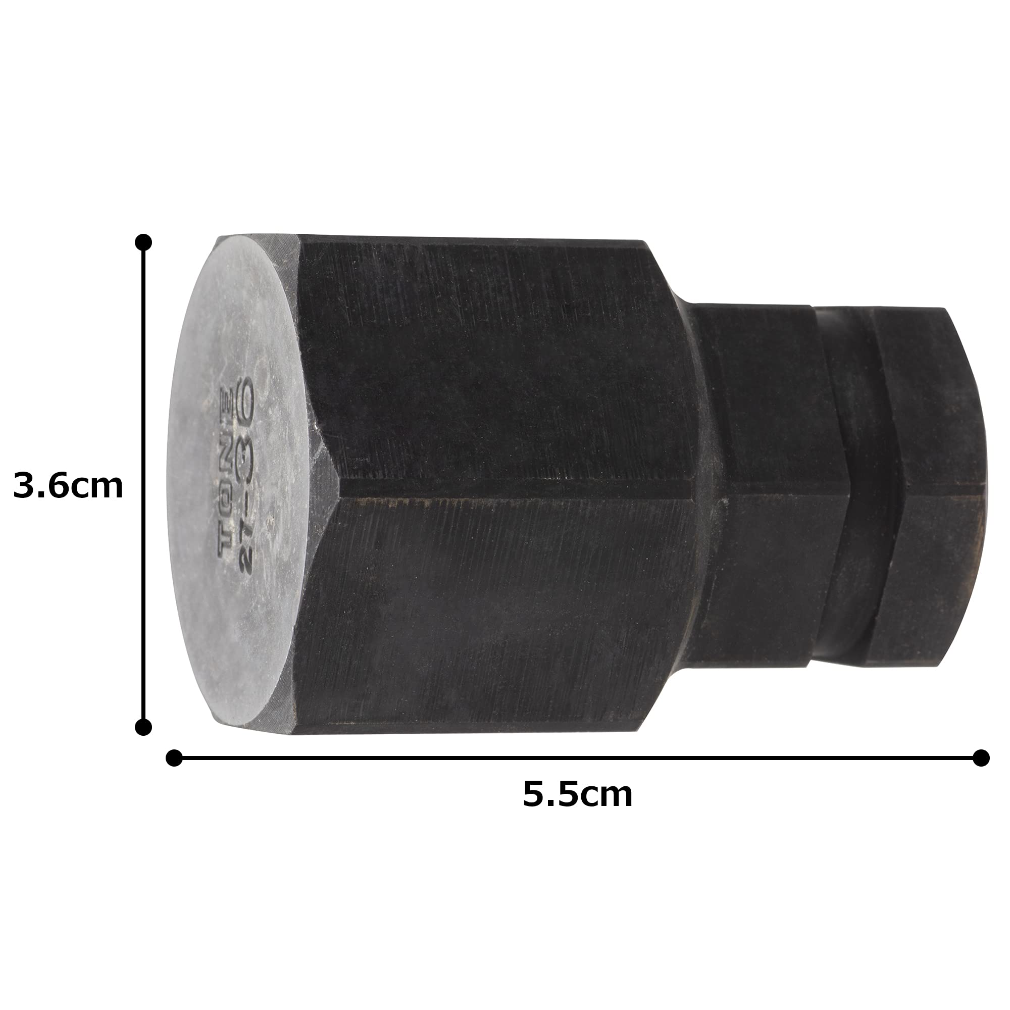 토네 임팩트 육각 교체식 비트 BIT27-36 36mm 이미지 4