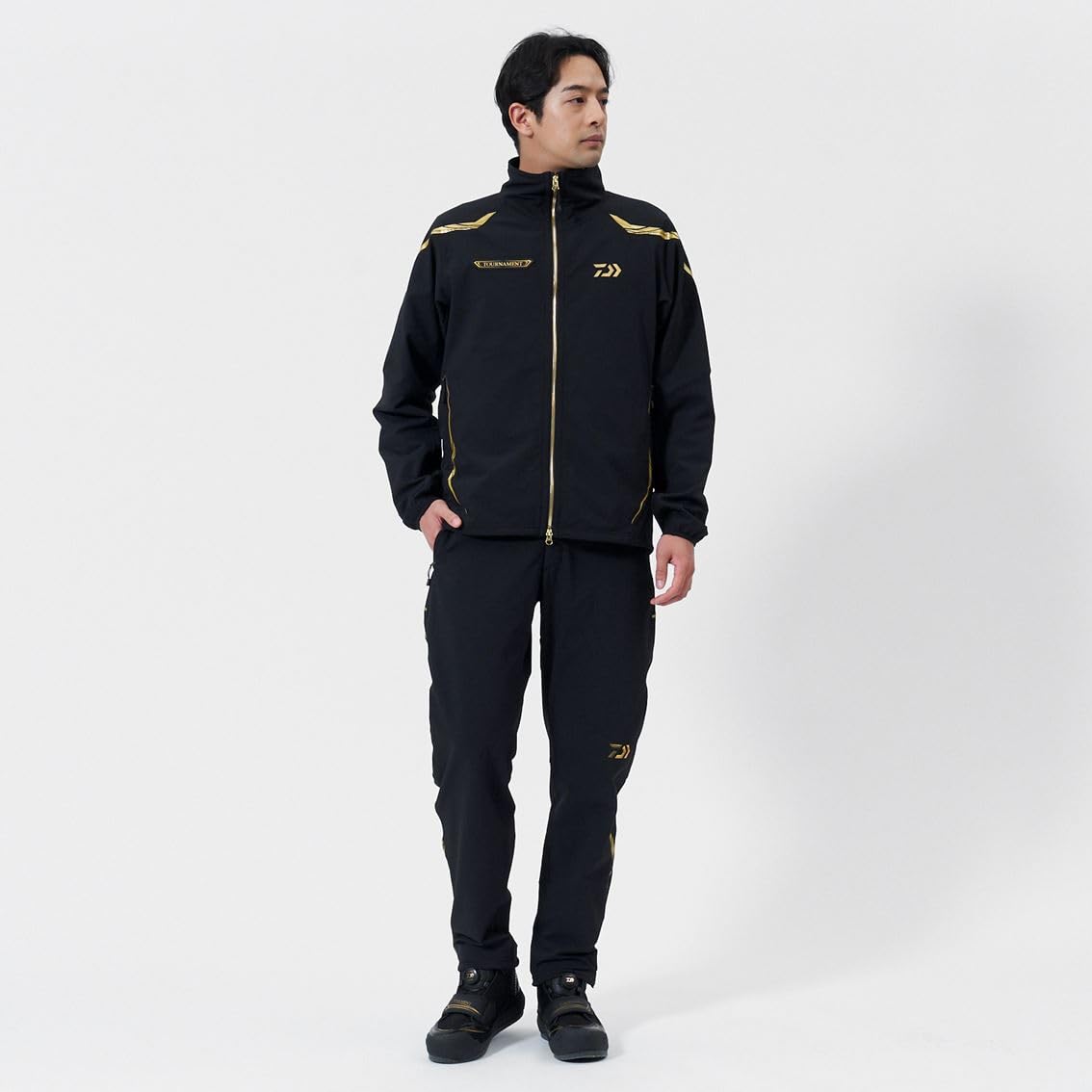 다이와 토너먼트 스톰플리스 재킷 2XL 블랙 이미지 3