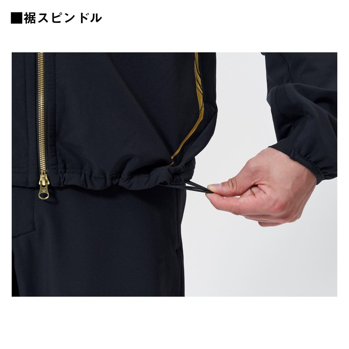 다이와 토너먼트 스톰플리스 재킷 2XL 블랙 이미지 10