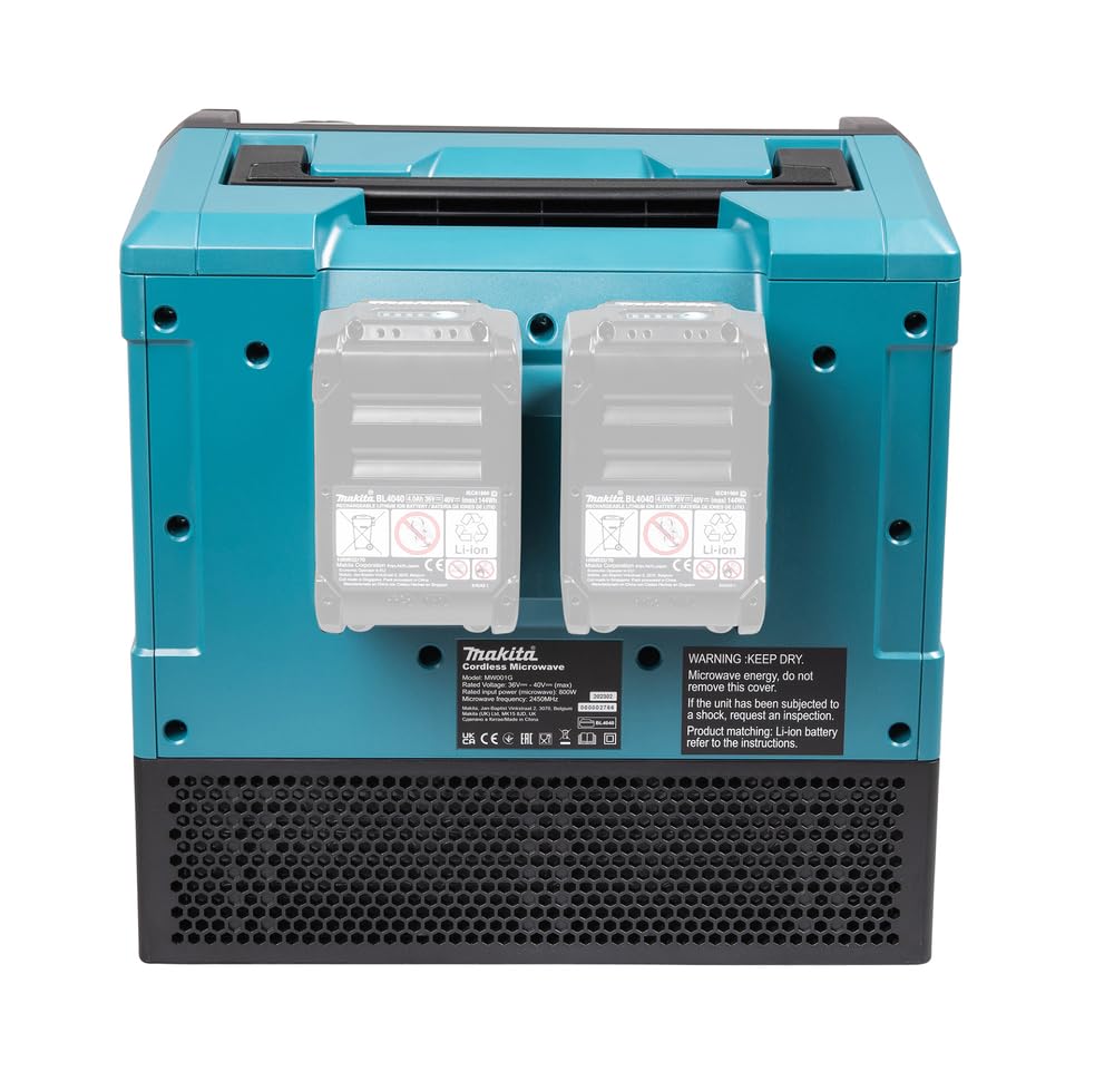 마키타 MW001GZ 8L 충전식 전자레인지 40Vmax 본체 이미지 4