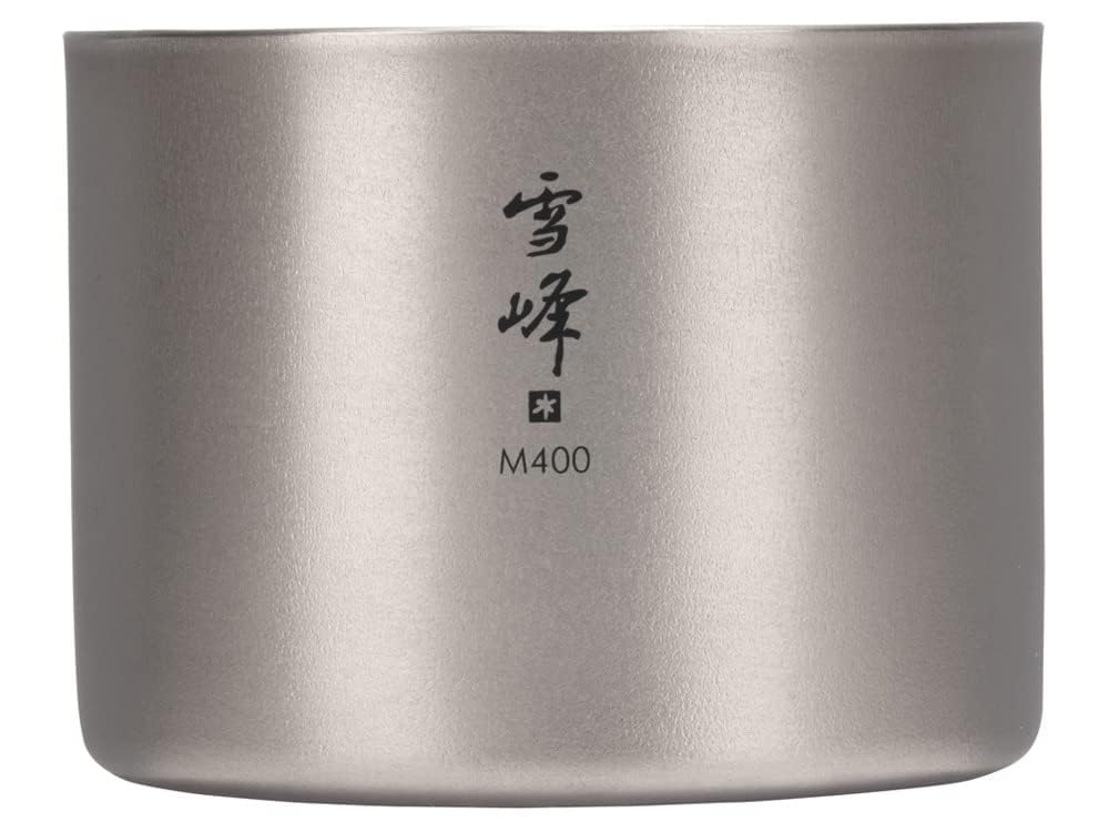 스노우피크 설봉 스태킹 머그 400ml M400 티타늄 이중구조 이미지 3