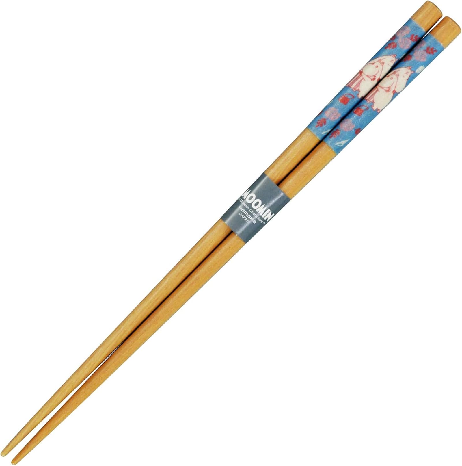야마카 무민 무민마마 MM18002-840 블루 23cm 천연목 젓가락