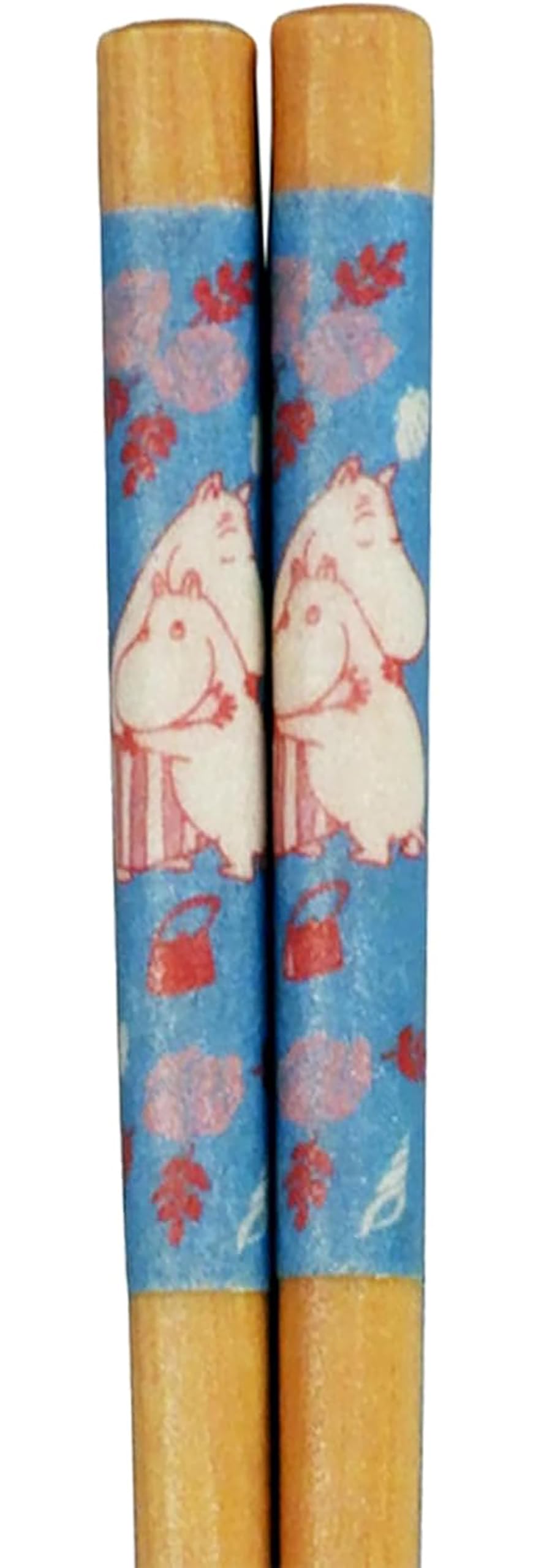 야마카 무민 무민마마 MM18002-840 블루 23cm 천연목 젓가락 이미지 2