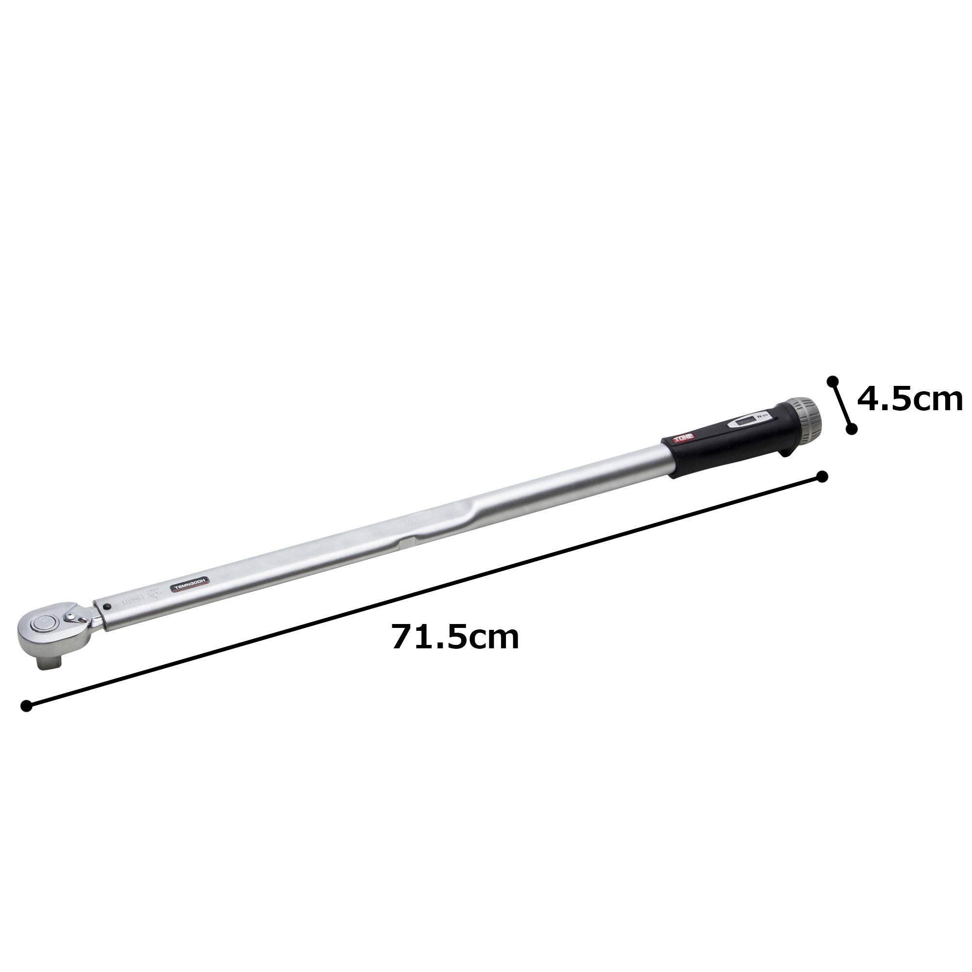 토네 T6MN300H 19.0mm 300Nm 프리셋형 토크렌치 다이렉트 홀드타입 이미지 2