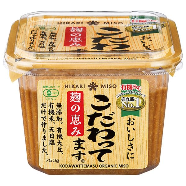 히카리미소 코다왓테마스 유기농 된장 750g 8개입