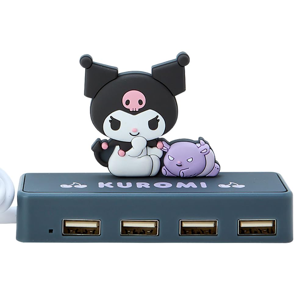 산리오 쿠로미 USB 허브 4포트 327484 이미지 2