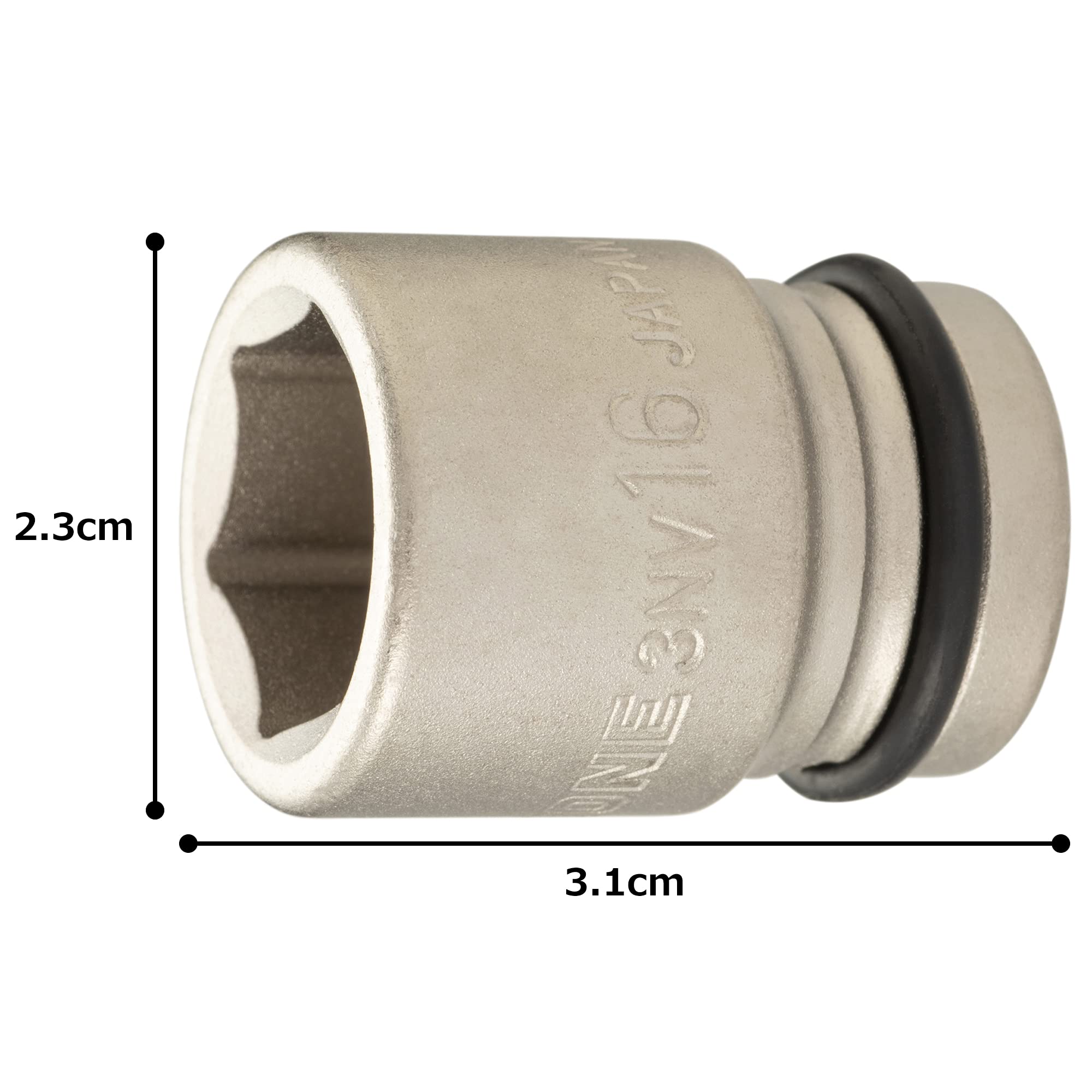 토네 3NV-16 16mm 임팩트 소켓 9.5mm 이미지 4