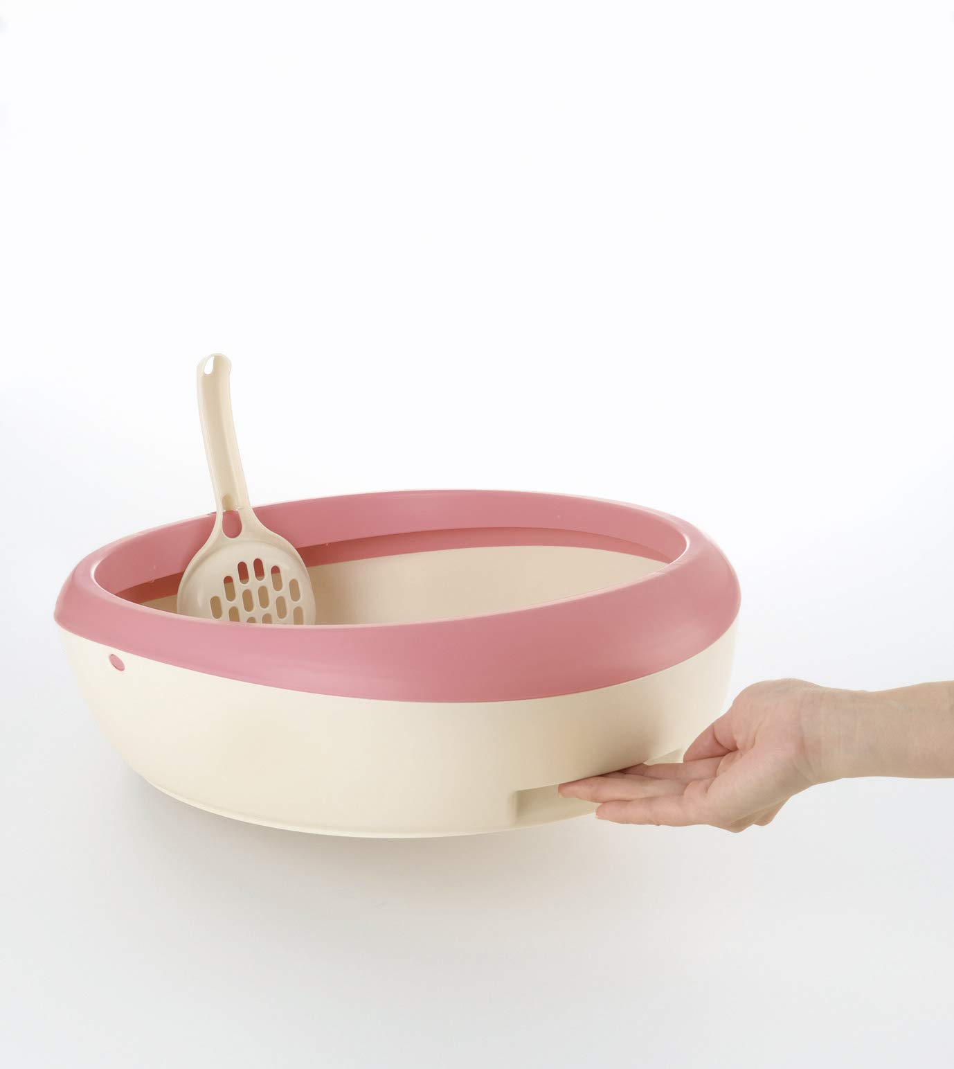 리첼 라플레 코랄핑크 S 고양이 화장실 이미지 2