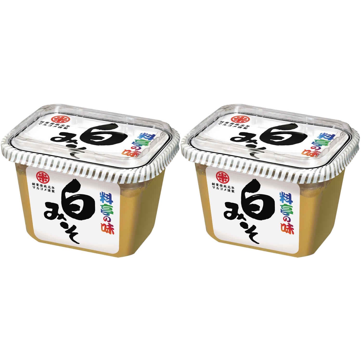 마루코메 료테이노아지 백된장 375g 2개입