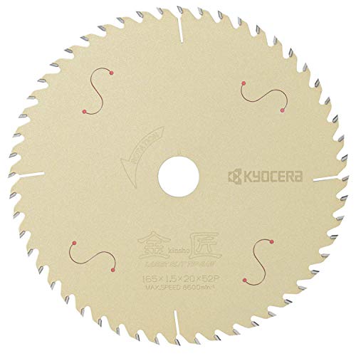 교세라 금장 레이저 슬릿 칩쏘 66500171 165mm 저소음 불소코팅