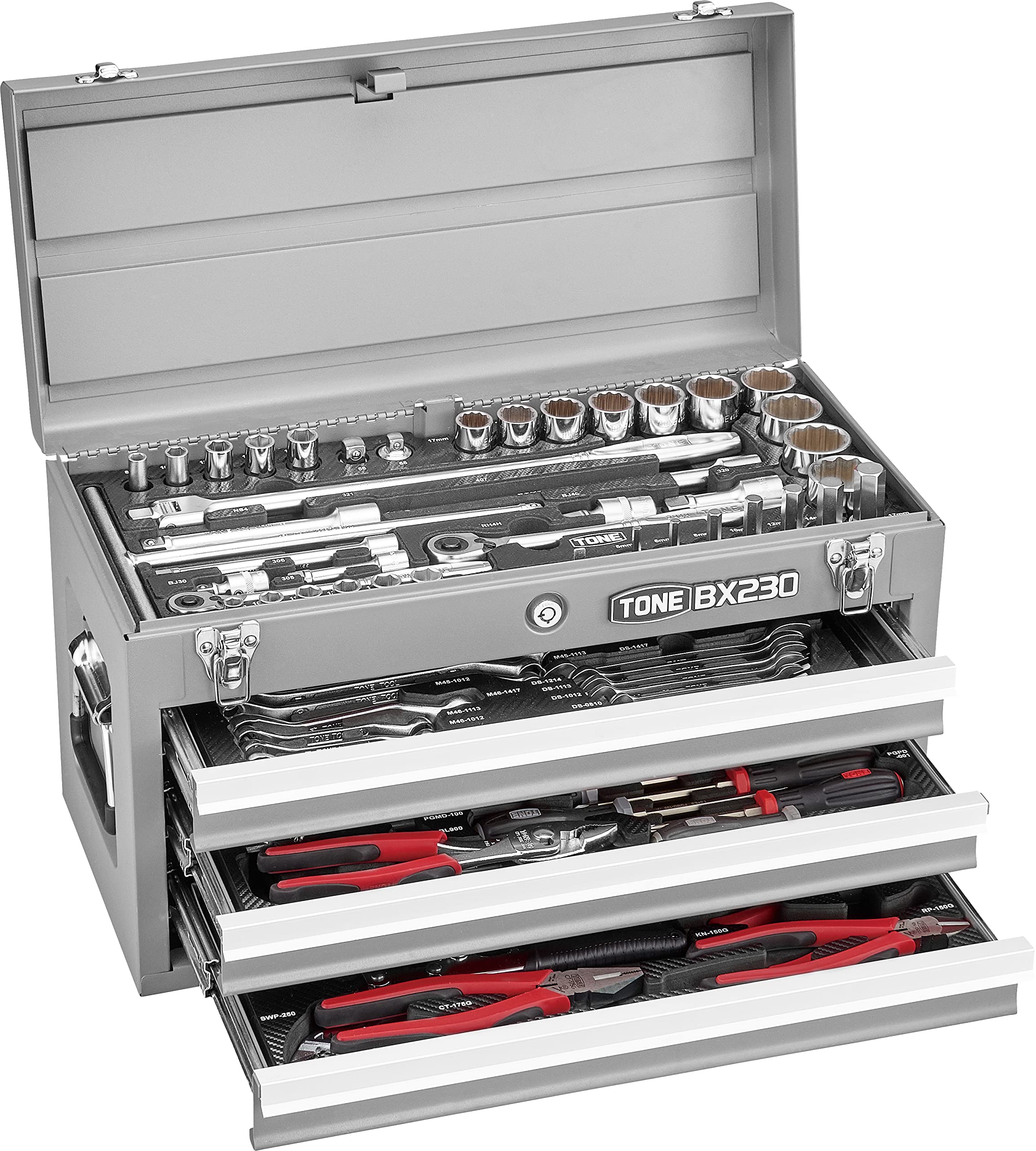 토네 실버 TSXT95022SV 91점 툴세트 9.5/12.7mm