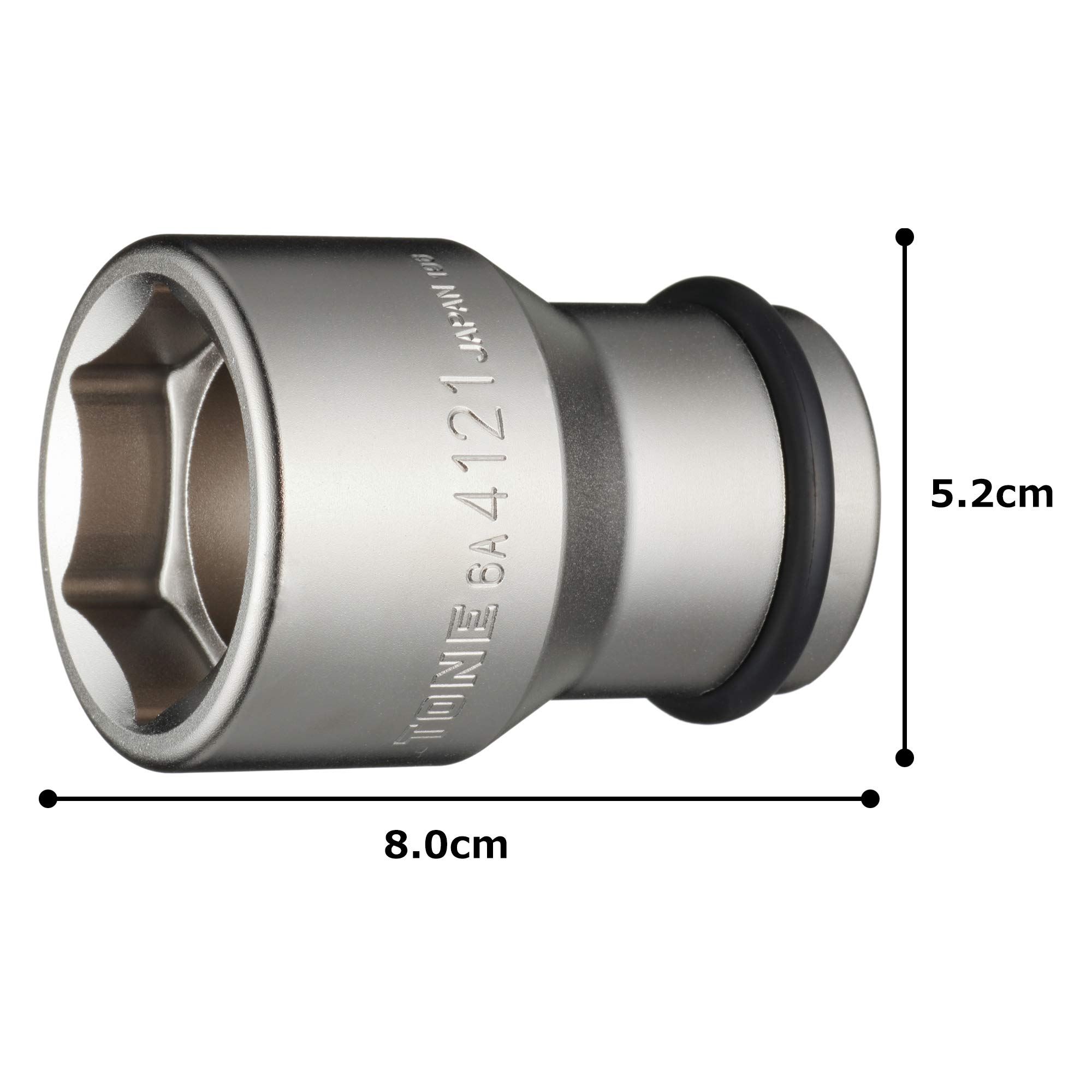 토네 휠너트 콤비소켓 6A-4121 41x21mm 19.0mm 이미지 5