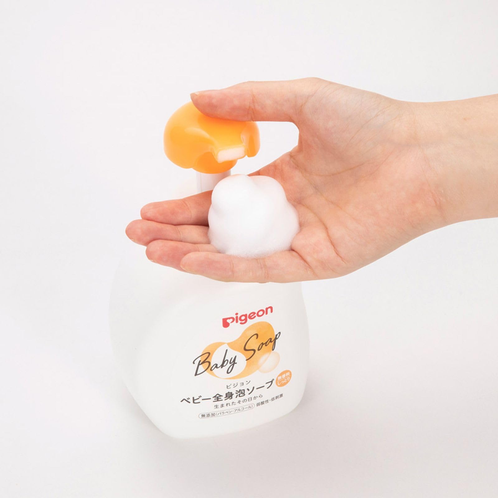 피죤 베이비 전신 거품 비누 촉촉한 타입 리필 800ml 이미지 3