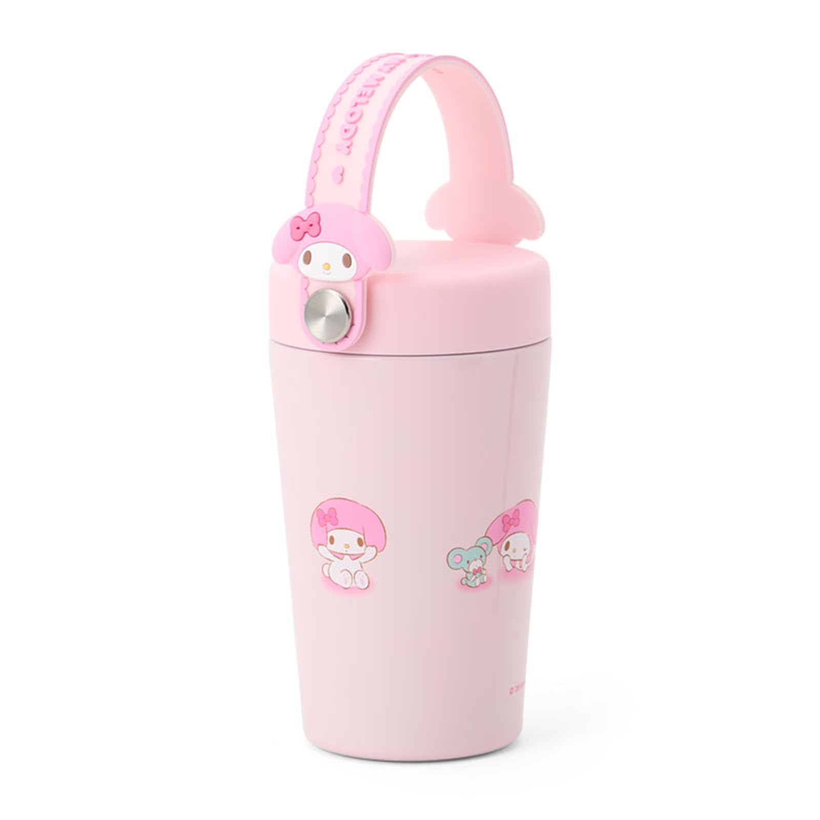 산리오 마이멜로디 핸들 스테인리스 텀블러 350ml 485624 이미지 2