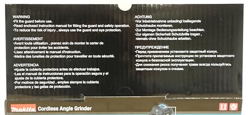 마키타 GA047GZ 125mm 충전식 디스크 그라인더 40Vmax 베어툴 이미지 17