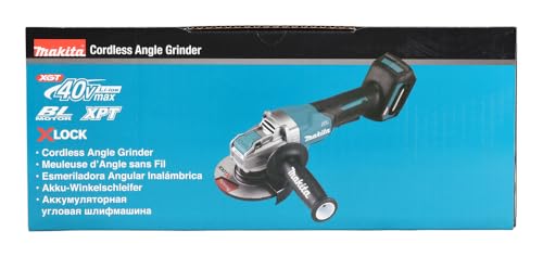 마키타 GA047GZ 125mm 충전식 디스크 그라인더 40Vmax 베어툴 이미지 16