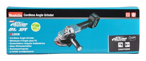 마키타 GA047GZ 125mm 충전식 디스크 그라인더 40Vmax 베어툴 이미지 14