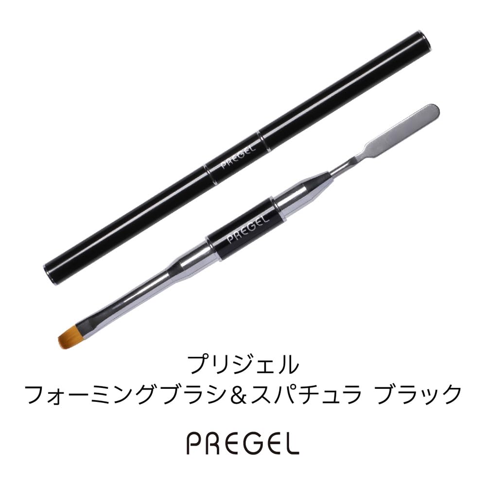 프리젤 포밍 브러시 앤 스파출라 블랙 PG-FORSPA-BK