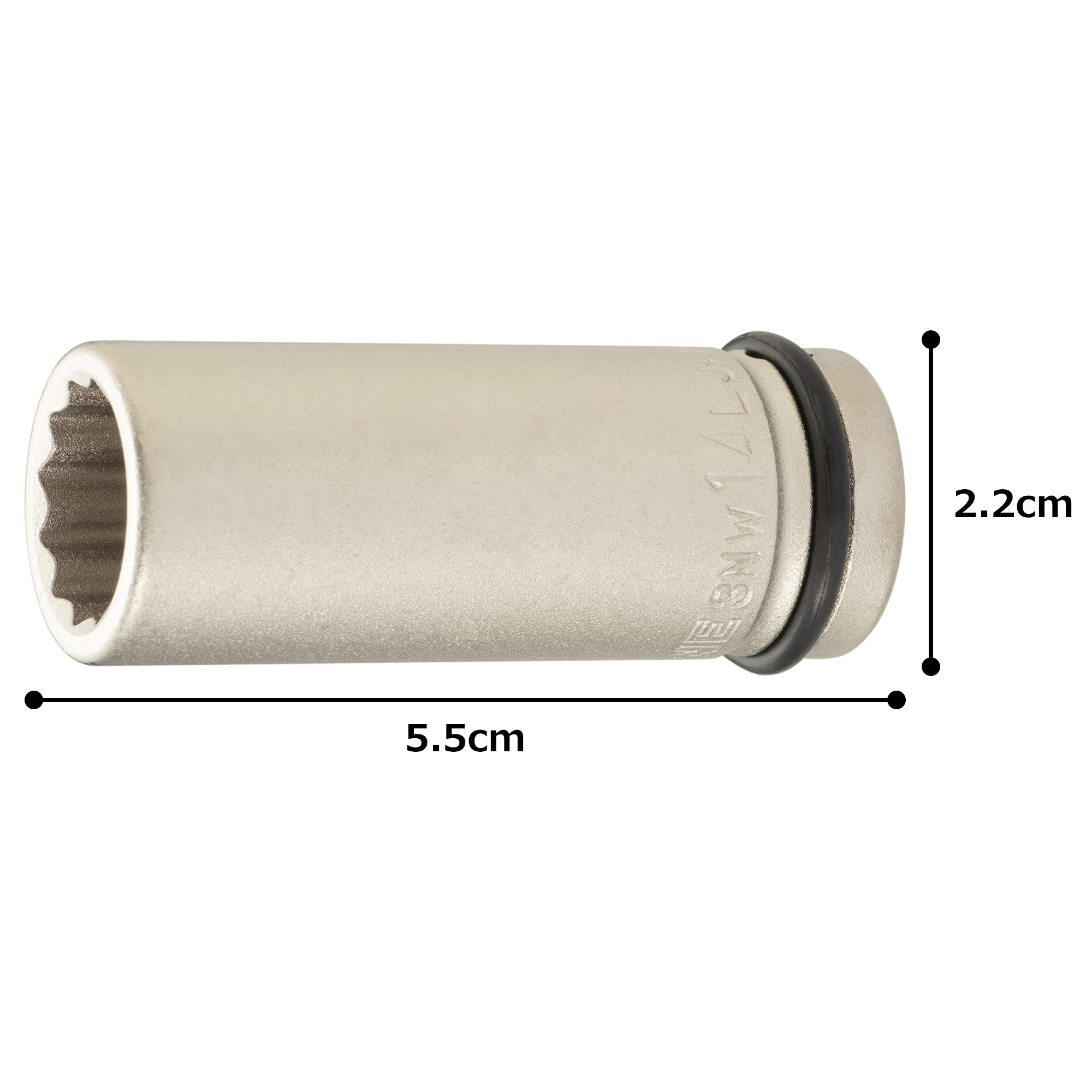 토네 임팩트 롱 소켓 3NW-14L 9.5mm 14mm 이미지 5