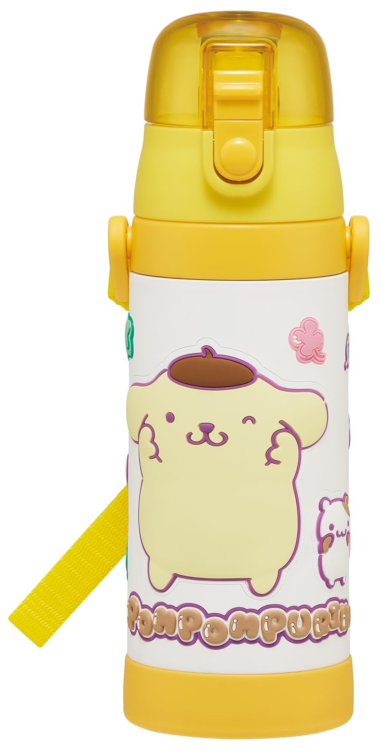 스케이터 폼폼푸린 480ml 어린이 직음용 보냉 경량 물통