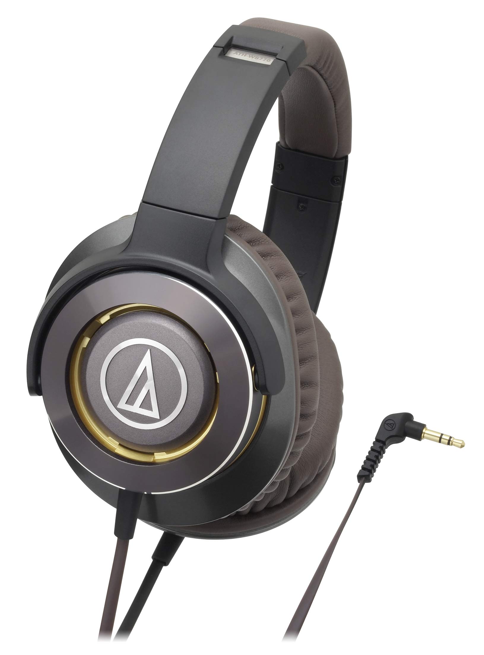 오디오테크니카 솔리드베이스 건메탈 ATH-WS770 유선 헤드폰 중저음