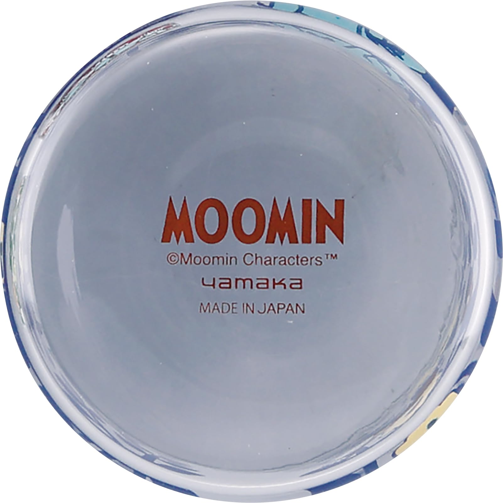 야마카 무민 레트로 스나프킨 유리컵 MM7403-813 330ml 이미지 3