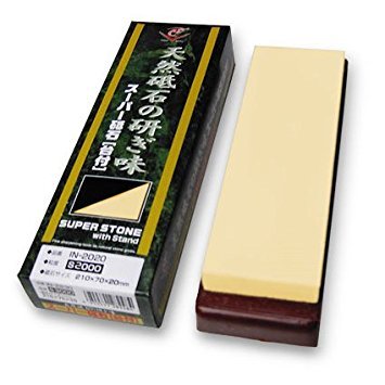 나니와 슈퍼 숫돌 2000방 IN-2020 대부착 210x70x10mm