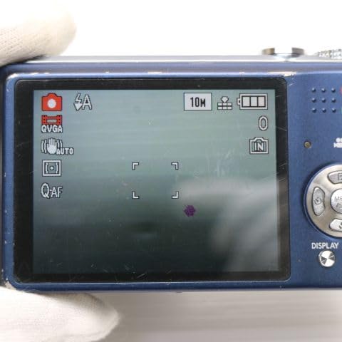[중고] 파나소닉 루믹스 DMC-TZ7 콤팩트 디지털 카메라 12배줌 블루 이미지 3