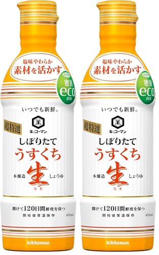 기꼬만 언제나신선 연한맛 생간장 450ml 2개입