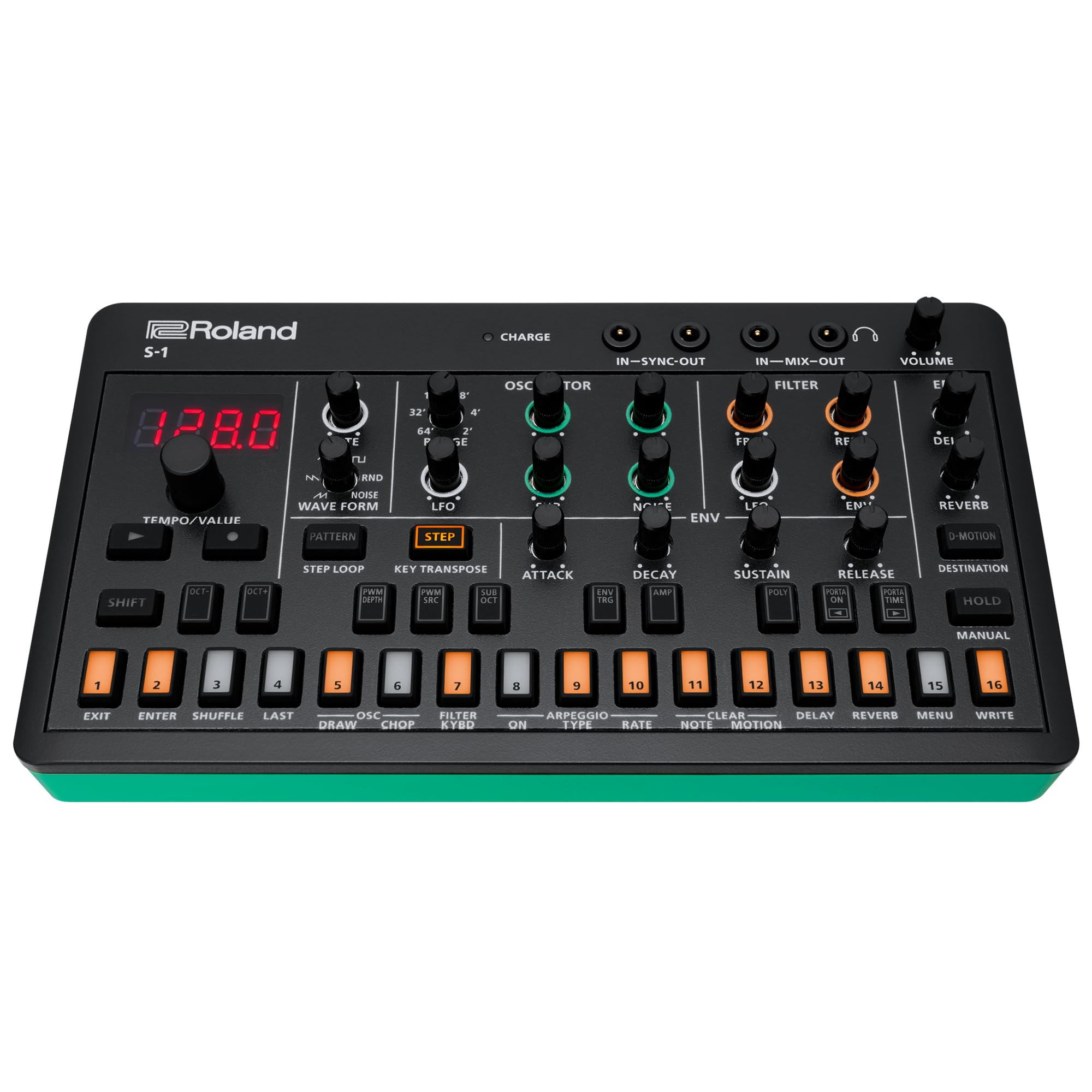 롤랜드 S-1 AIRA COMPACT 테이블탑 신시사이저 스텝 시퀀서