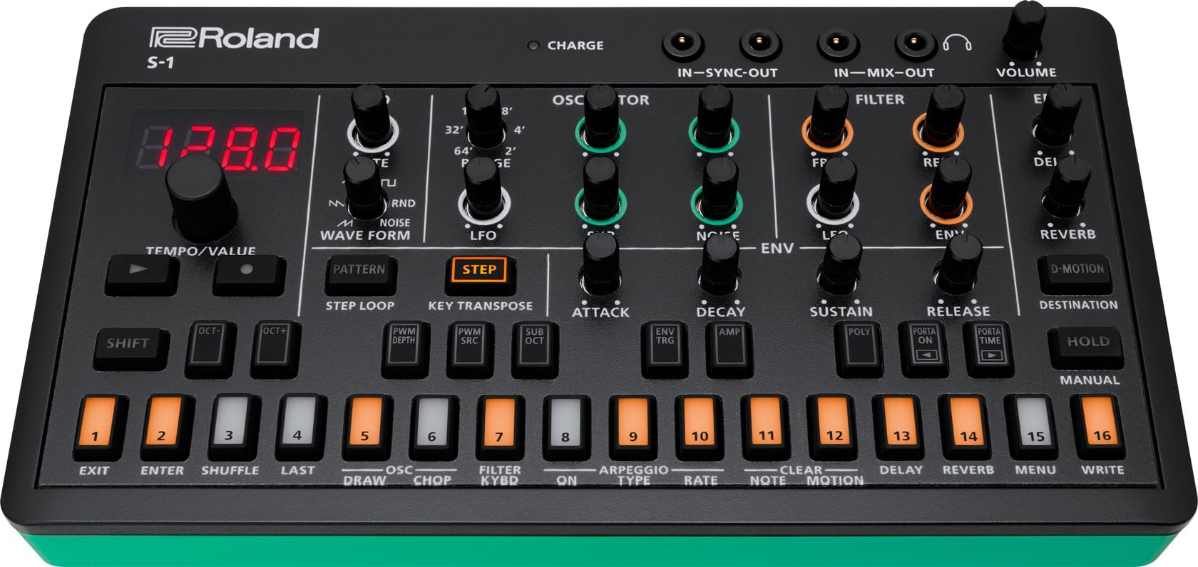롤랜드 S-1 AIRA COMPACT 테이블탑 신시사이저 스텝 시퀀서 이미지 7