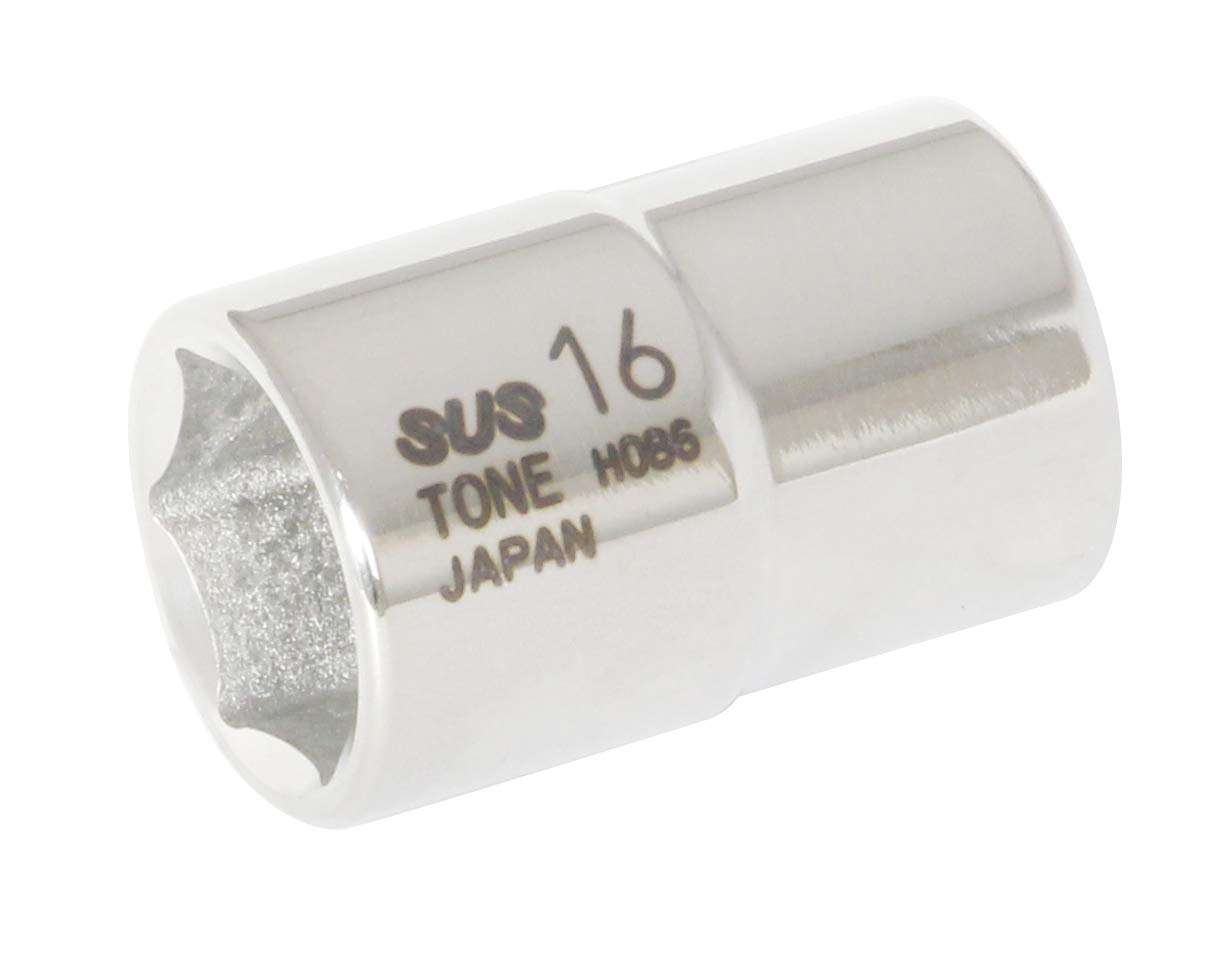 토네 S4V-16 SUS 6각 소켓 12.7mm 16mm