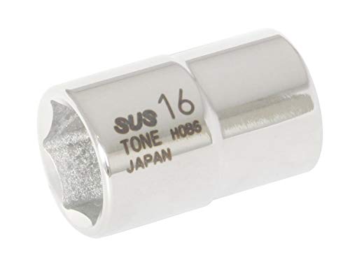 토네 S4V-16 SUS 6각 소켓 12.7mm 16mm 이미지 2