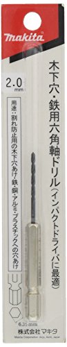 마키타 A-40375 육각축 드릴비트 2.0mm 이미지 2